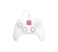 Manette de jeu - Nintendo Switch 2 - Lumectra - Filaire - Blanc - Power A