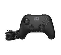Manette filaire PowerA Advantage pour Nintendo Switch 2 - Noir, Sous licence officielle, Effet Hall, Boutons programmables, Manette Pro, Bouton C, Commandes audio intégrées