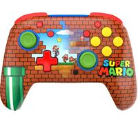Turtle Beach Rematch Mario Brick Manette sans fil sous licence officielle Nintendo pour Nintendo Switch avec batterie rechargeable. Fonctionne aussi avec la Nintendo Switch 2 - Bouton C indisponible