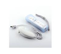 Manette de jeu - Nintendo - WIImote avec Motion Plus - Nunchuk inclus - Housse silicone - Sans fil