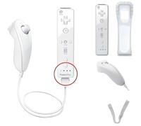 Manette de jeu - Nintendo - Wiimote Motion Plus - Sans fil - Blanc - Nunchuk inclus