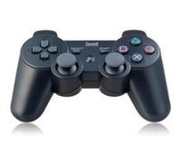 Manette de jeu Noir - Six-Axe Double Choc, Sans fil Bluetooth, pour Playstation 3 Manette Noir G