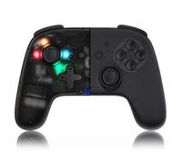 Manette de jeu - Oniverse - Black Star - Sans fil - Compatible Nintendo Switch - Double Vibration