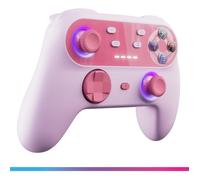 Oniverse Manette sans fil Walli – Bluetooth, Hall Effect, Anti-drift, Gyroscope 6 axes – Candy Pink