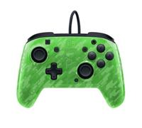 Manette de jeu - PDP - Faceoff Camo - Filaire - Nintendo Switch - Audio intégré