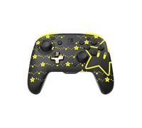 PDP Manette sans fil Rematch Glow Super Star pour Nintendo Switch (OLED) Noir/Jaune