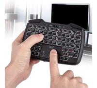 manette de jeu Portable sans fil RK707, 2.4Ghz, clavier et souris, Combo pour PC, Raspberry Pi2, Android TV, Google, TV B