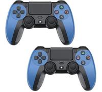 Manette de jeu pour PS4 2pcs Contrleur de Jeu Sans Fil Manette de Jeu Bluetooth 21 pour PS4 Hte du Jeu Ordinateu MANETTE JEUX VIDEO