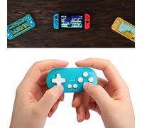 Manette de Jeu pour Téléphone Portable, Mini Contrôleur sans Fil Portable avec Batterie Longue Durée pour des Sessions de Jeu Prolongées (Bleu Vert)