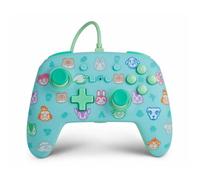 Manette filaire PowerA pour Nintendo Switch Animal Crossing New Horizons Vert et Bleu Animal Crossing New Horizons G