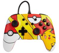 Manette de jeu - POWER A - Pikachu Pop Art - Filaire - Jaune - Nintendo Switch