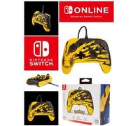 Manette de jeu - PowerA - Pikachu Lightning - Filaire - USB détachable - Compatible Nintendo Switch