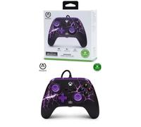 Manette De Jeu - Powera - Xbox One-S-X-Pc - Violet - Filaire - Vibration