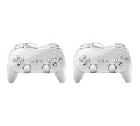 Manette de jeu - PRO - Nintendo Wii - 2x - Sans fil - Blanc