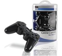 Manette de jeu - PS2 - Noire - Filaire - Vibration - Carton