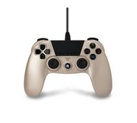 Manette de jeu - PS4 - PS4 Gold - Filaire - Jaune - Vibration double