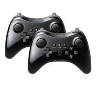 Manette de jeu - QUMOX - Wii U - Sans fil Bluetooth - 2PCS - Couleur Noir