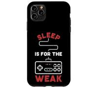 Manette de Jeu Retro Gaming - Sleep is for The Weak pour Gamer Funny Coque pour iPhone 11 Pro Max