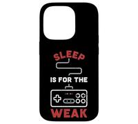 Manette de Jeu Retro Gaming - Sleep is for The Weak pour Gamer Funny Coque pour iPhone 14 Pro