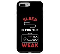Manette de Jeu Retro Gaming - Sleep is for The Weak pour Gamer Funny Coque pour iPhone 7 Plus/8 Plus