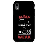Manette de Jeu Retro Gaming - Sleep is for The Weak pour Gamer Funny Coque pour iPhone XR