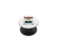 Manette de Jeu rétro Pixel Art - Style Arcade PopSockets PopGrip Adhésif