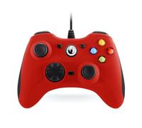 Manette de jeu Rouge 2 moteurs de vibrations Nacon pour PC GC-100XF