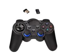 Manette de jeu sans fil, 2.4 go, avec adaptateur Micro USB OTG, Joystick, pour Console Android, PC, TV Box, jeux PC360