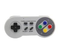Manette De Jeu Sans Fil 2.4ghz, Joystick Turbo Pour Console De Jeu Vidéo Snes Mini Classic Edition