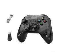 Manette de jeu sans fil avec joysticks effet Hall pour commutateur, PC et téléphone (Noir)