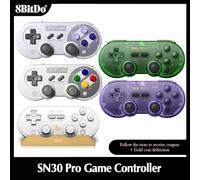 Manette de jeu sans fil Bluetooth 8BitDo SF30 Pro SN30 Pro pour Windows, Android, MacOS, Nintendo Switch NS2, Steam Horse limit set