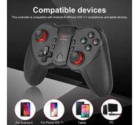 Manette de jeu sans fil Bluetooth, compatible avec Android/IOS, contrôleur de jeu, Joystick, pour tablette, téléphone, PC, TV Box