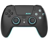 Manette de jeu sans fil Bluetooth Freaks and Geeks pour PS5/PC (Noir)