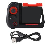 Manette de jeu sans fil Bluetooth utilisable d'une seule main pour Android, iOS et PC. Matériau souple et flexible avec amplification du signal,