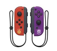 Manette de jeu sans fil compatible avec les manettes Joy-Con de la Nintendo Switch (version rouge et violet Pokémon, avec sangle Joy-Pad)