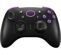 Cooler Master Storm Controller Noir, Violet Bluetooth/USB Manette de jeu Analogique/Numérique Android, MAC, PC