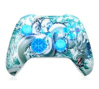 Manette de jeu sans fil de rechange pour Xbox One, Xbox Series X|S, Xbox One S | X avec déclencheurs Hall, joysticks de Hall, réglage de la lumière RVB, Marco, Turbo, prise audio - Besoin de mise à