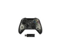 Manette de jeu sans fil enterprises 2,4 ghz pour xbox one, xbox 1 series s/x, ps3 et pc. Avec vibration à double moteur(noir)