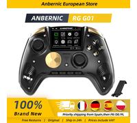 Manette de jeu sans fil interactive Anbernic RG G01 compatible avec PC/Steam/Linux/Android/Switch/iOS à effet Hall White