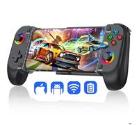 Manette de jeu sans fil - iPhone/Android - 600mAh, Compatible avec Xbox Game Pass, Steam Link, Call of Duty, Roblox et Minecraft
