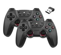 Manette de jeu sans fil - PIMPIMSKY - 2 pcs - Compatible Nintendo Switch/PC/Android - Fonction Turbo - 2.4 GHz