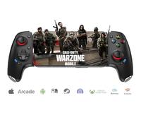Manette de jeu sans fil pour iPhone/Android/PC/Switch, manette de jeu Bluetooth pour PS Remote Play, Xbox Cloud, Steam Link, MFi Arcade Games - avec joysticks/Hall Trigger/Turbo/Back Key