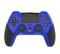 Manette de jeu sans fil pour PS4/PC/Android/iOS, manette de jeu Bluetooth avec turbo, double vibration, mouvement 6 axes, programmation macro, longue durée de vie, compatible avec les jeux PS4 sur PS5