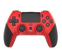 Manette de jeu sans fil pour PS4/PC/Android/iOS, manette de jeu Bluetooth avec turbo, double vibration, mouvement 6 axes, programmation macro, longue durée de vie, compatible avec les jeux PS4 sur PS5