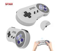 Manette De Jeu Sans Fil Pour Sega Genesis, Contrôleur De Jeu Hd Sfc Tv, Joystick Sf90, Nouvelle Collection