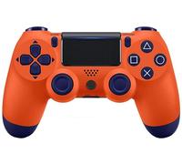 Manette De Jeu Sans Fil Powerlead Compatible Ps4 Gyroscope À Six Axes À Double Vibration - Orange