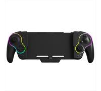 Manette de jeu sans fil RGB KS63 pour Switch & , manette de jeu rétro turbo avec bouton arrière, noire