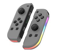 Manette de jeu sans fil RGB pour Nintendo Switch, Joy-Con gauche et droite, 1 paire - gris MANETTE JEUX VID JEU VIDEO CONSOLE RETRO
