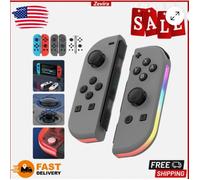 Manette de jeu sans fil RGB pour Nintendo Switch, Joy-Con gauche et droite, 1 paire - gris MANETTE JEUX VIDEO