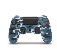 Manette de jeu sans fil Riff DualShock 4 v2 pour PlayStation PS4 / PS TV / PS Now Camouflage bleu